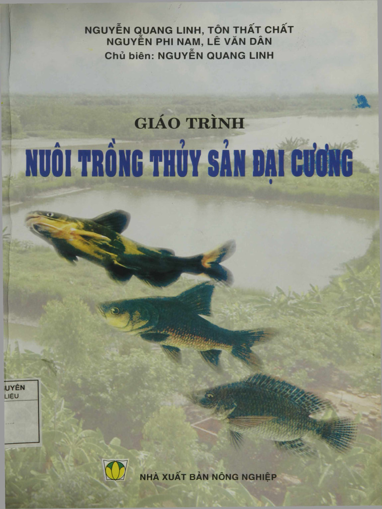 Giáo Trình Nuôi Trồng Thủy Sản đại Cương